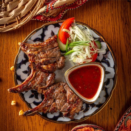 Шашлык из корейки барана