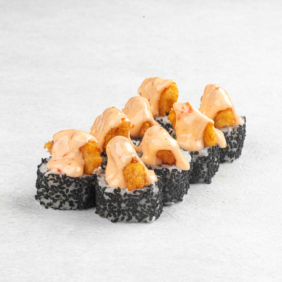 Вулкан с креветкой