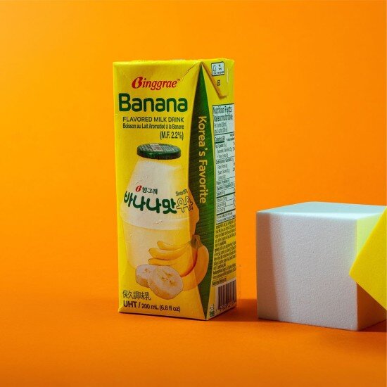 Молоко со вкусом банана 200мл