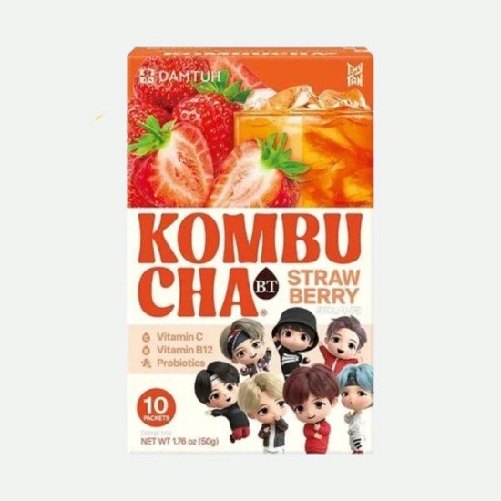 Дамто Комбуча клубника штучно