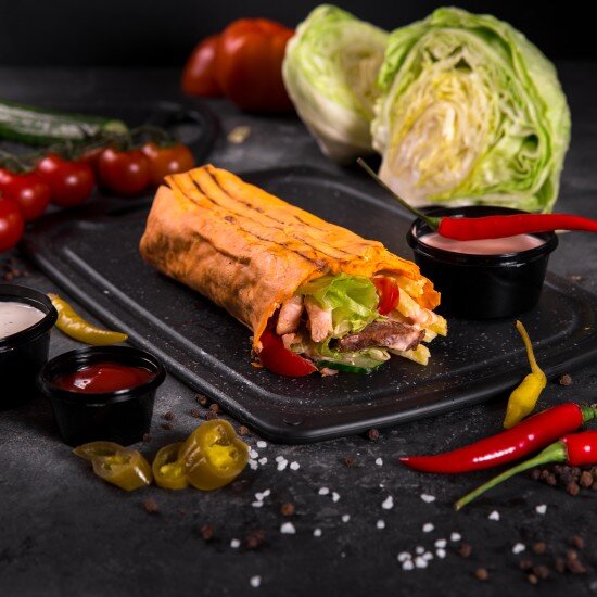 Пикантный донер ассорти