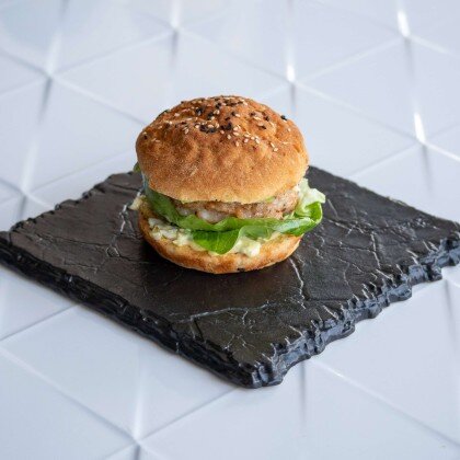 Healthy Chicken Burger (GF, LF, SF)