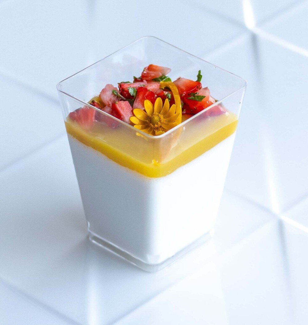 Healthy Panna Cotta (SF, GF, LF)