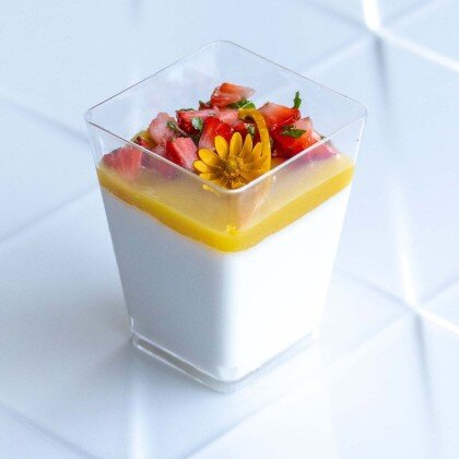 Healthy Panna Cotta (SF, GF, LF)