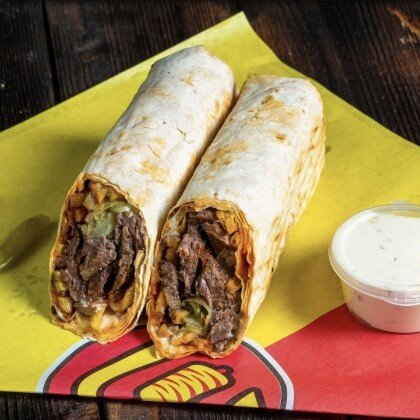 Маленький донер: с говядиной