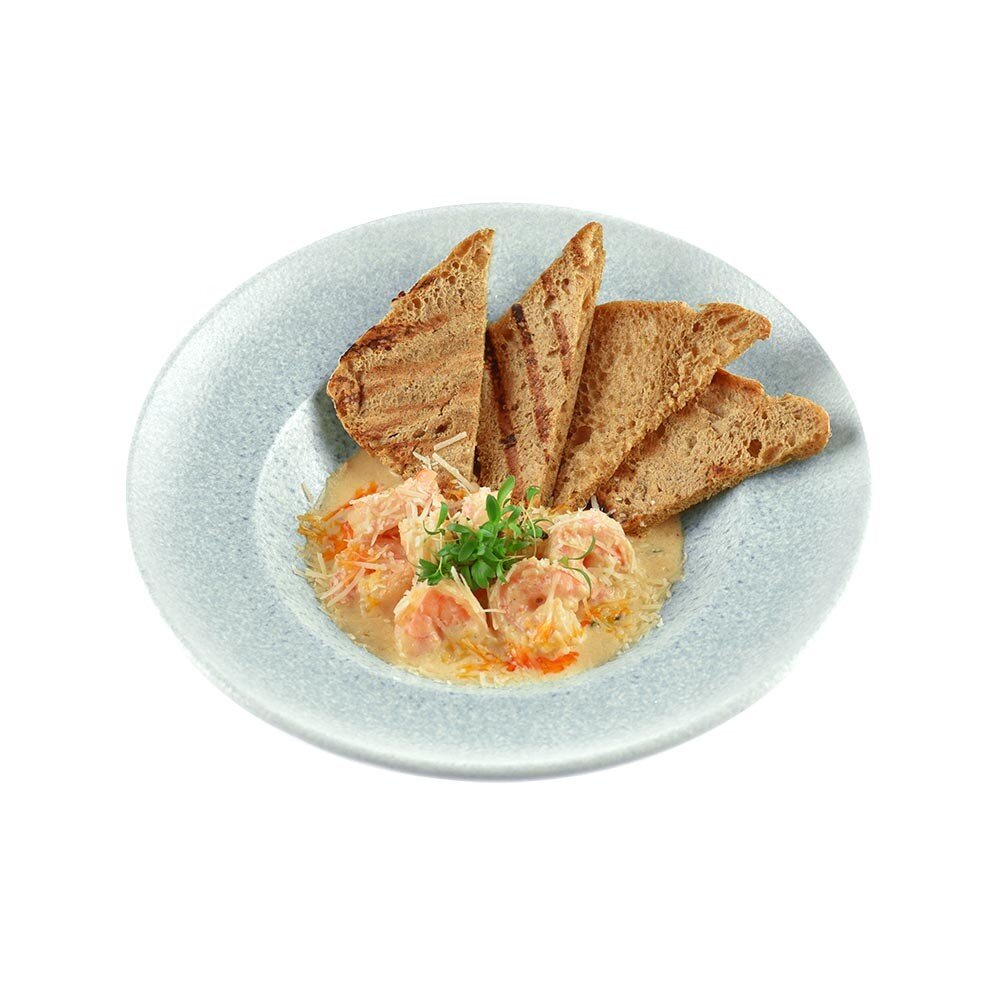 Креветки в кокосовом соусе