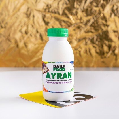 Айран 0,3л с базиликом