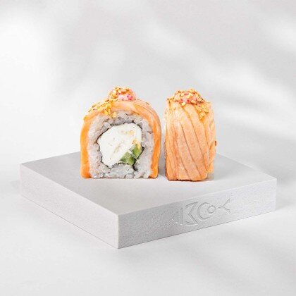 Запеченный ролл “Поцелуй Гейши” 8 шт.