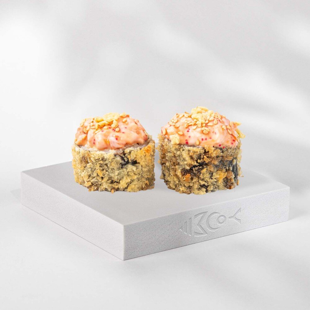 Темпура ролл “Поцелуй Гейши” 8шт.