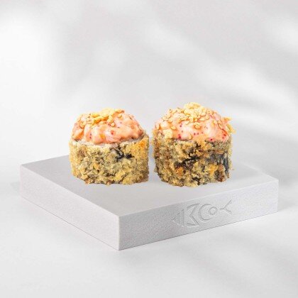 Темпура ролл “Поцелуй Гейши” 8шт.