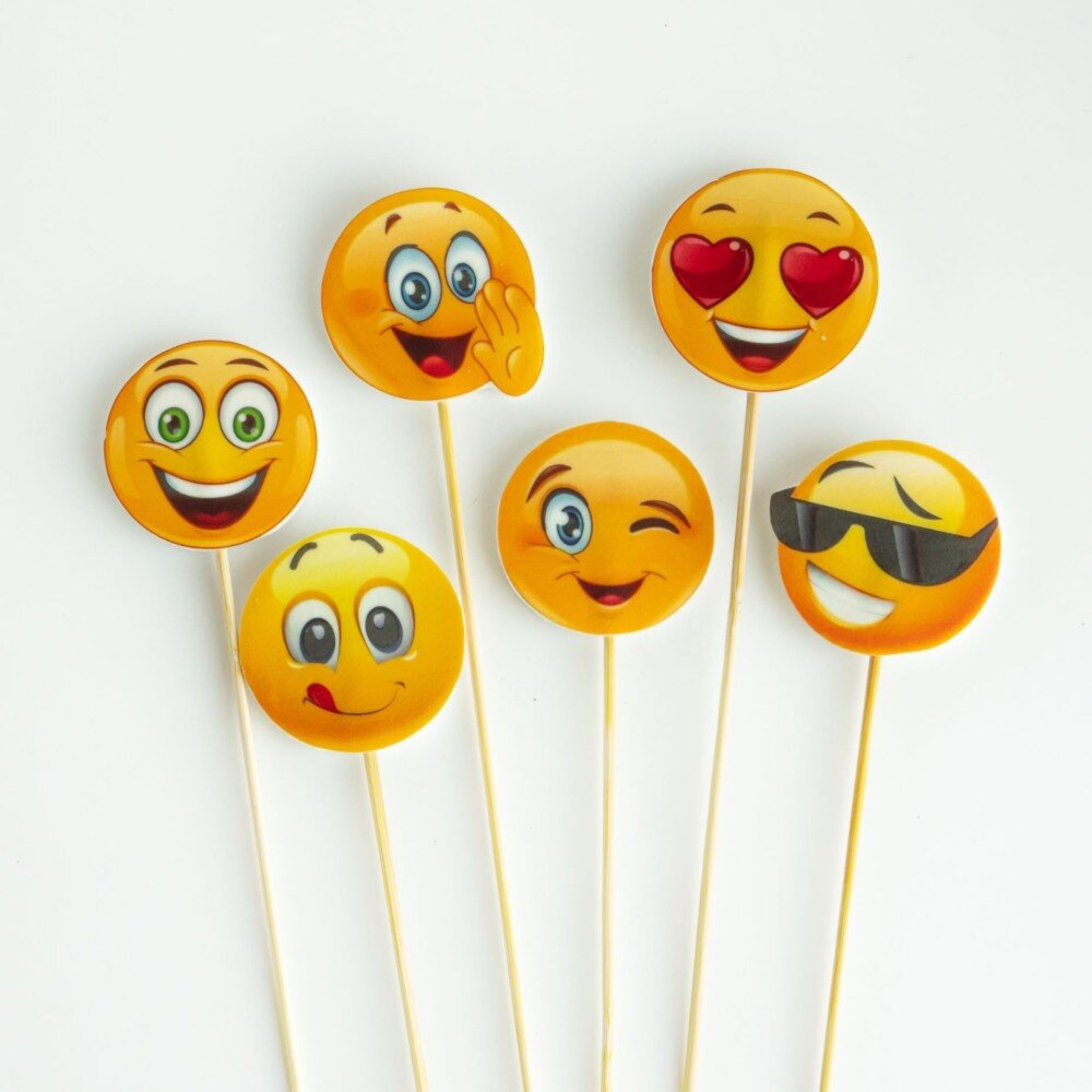 "Смайлики" мастика для оформления