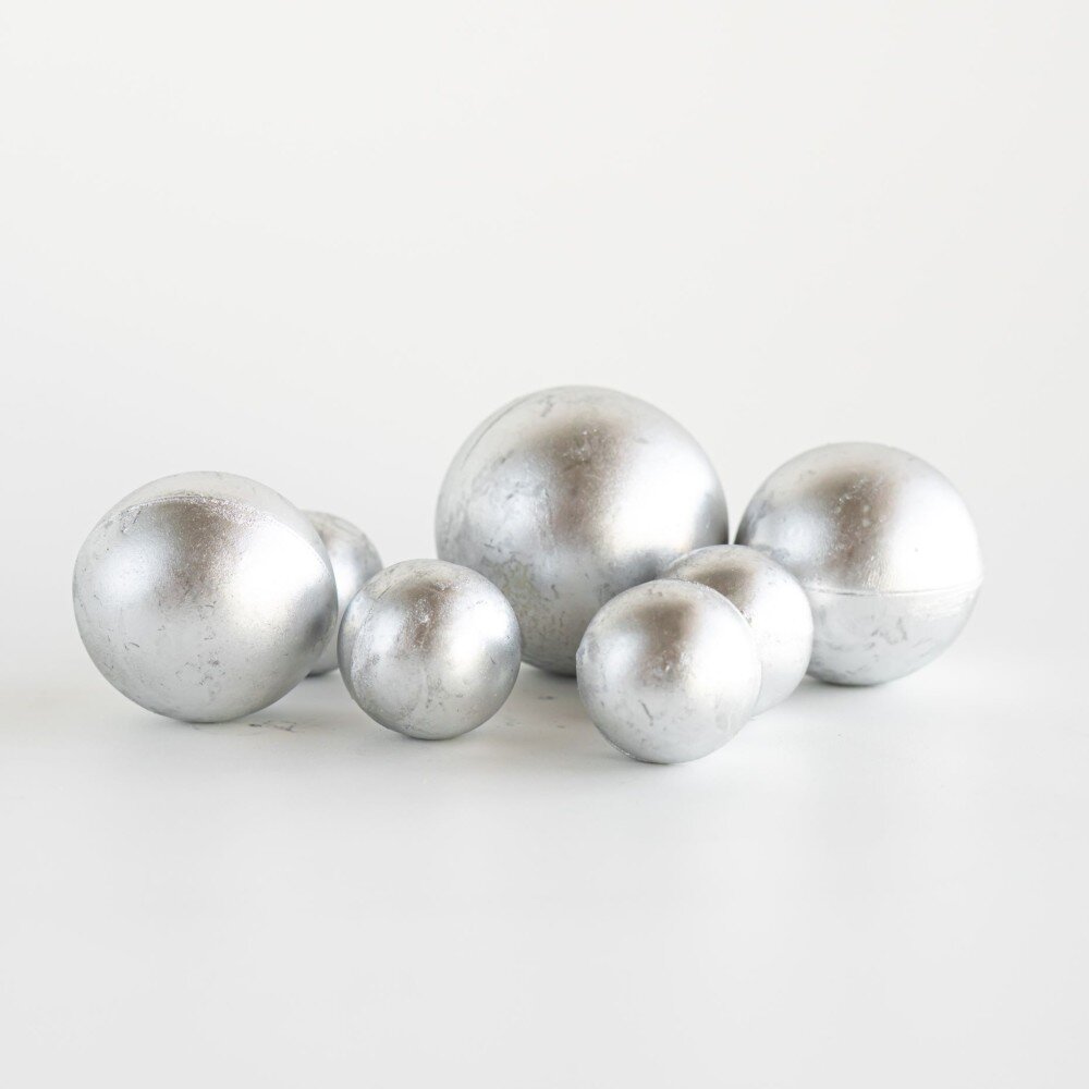 "Шары серебро" для оформления