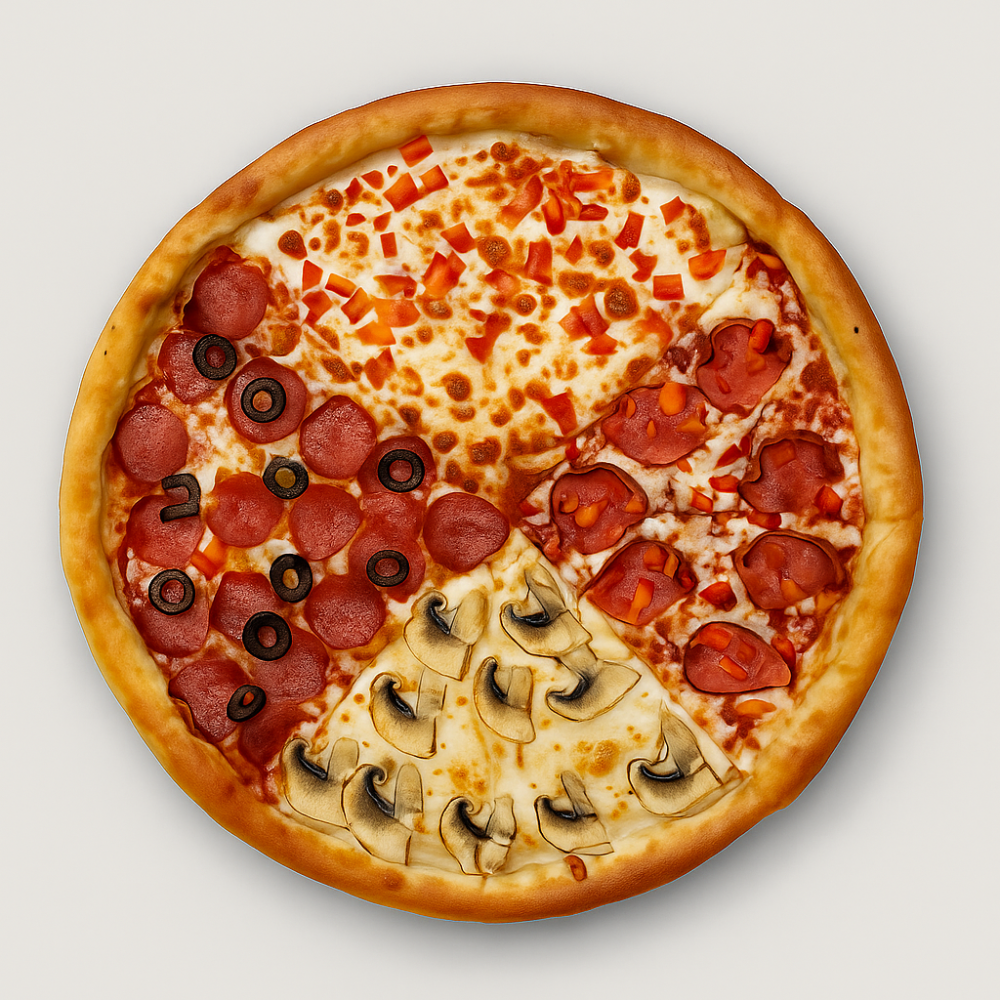 Пицца 4 сезона 30 см