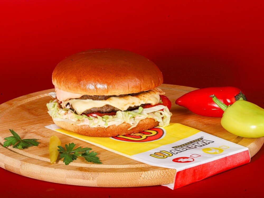 Double чизбургер