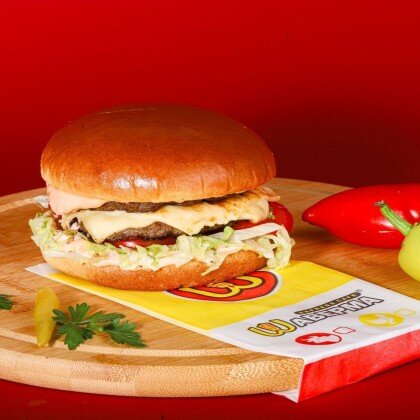 Double чизбургер