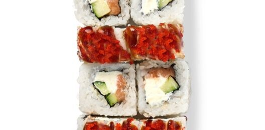 Ролл спайси с лососем