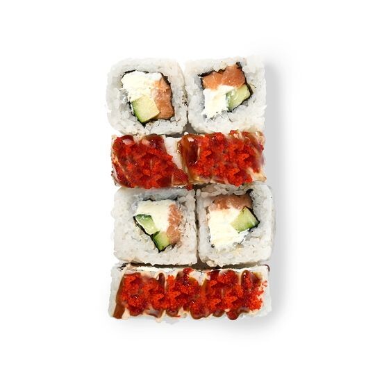 Ролл спайси с лососем