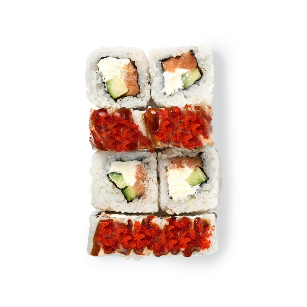 Ролл спайси с лососем