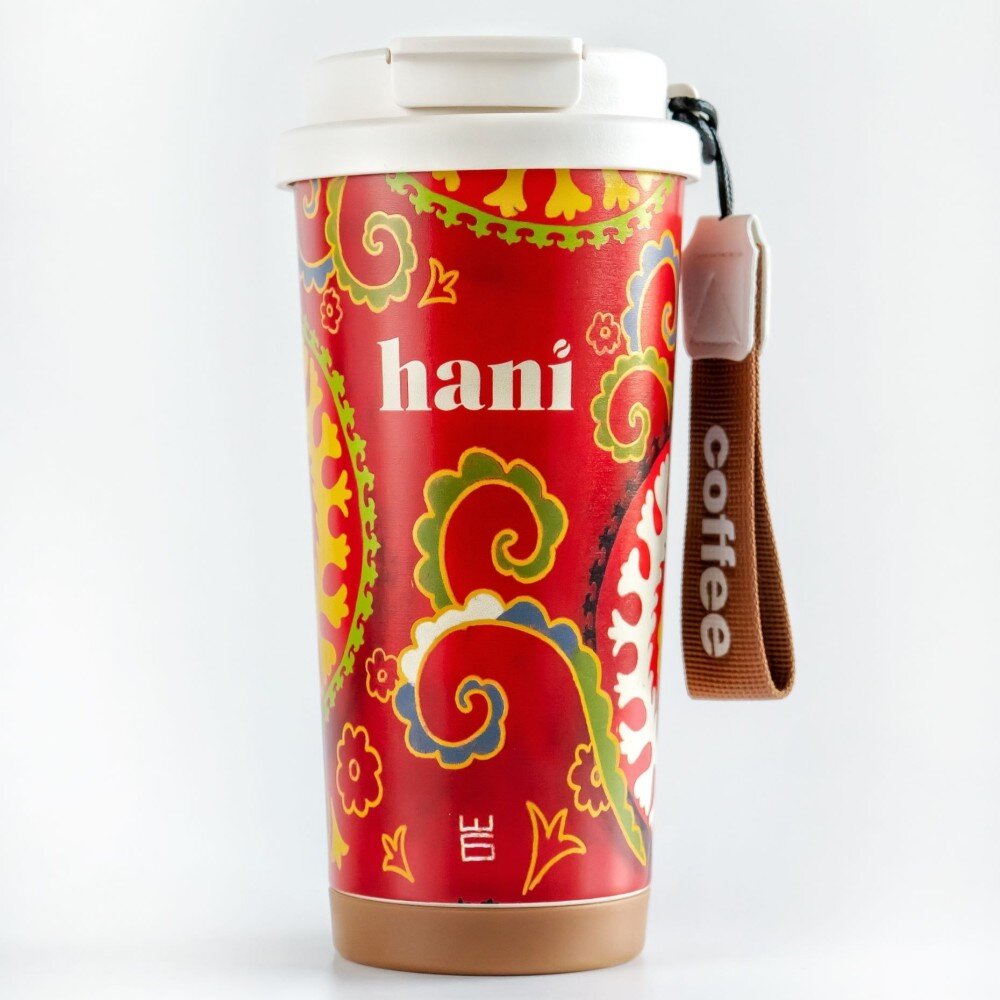 Термокружка 550 мл Хани + кофе в подарок!