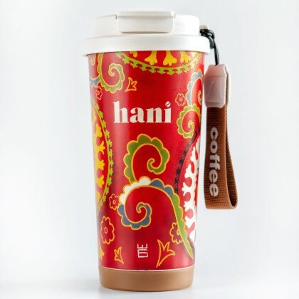 Термокружка 550 мл Хани + кофе в подарок!