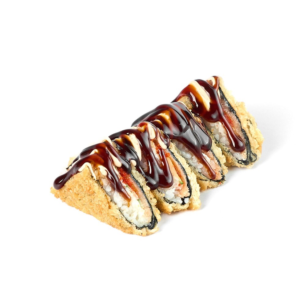 Ролл сэндвич с лососем