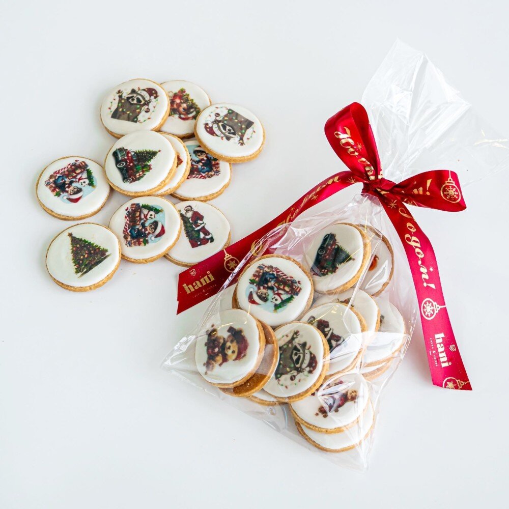 Печенье 15 шт "Новогоднее" упаковка