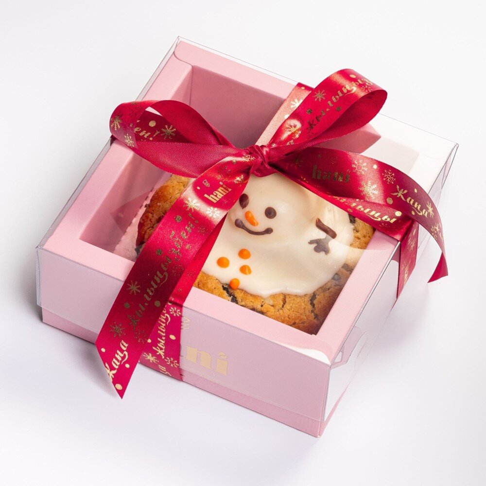 Печенье Снеговик "Кукис Соленая карамель"