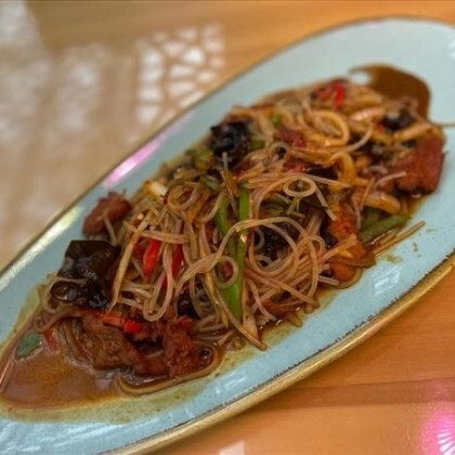 Фунчоза с овощами