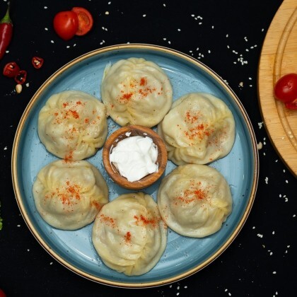 Манты с тыквой