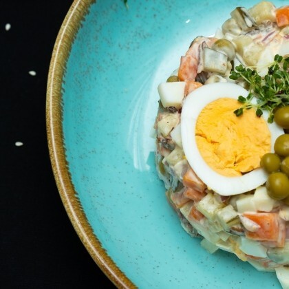 Оливье мясной