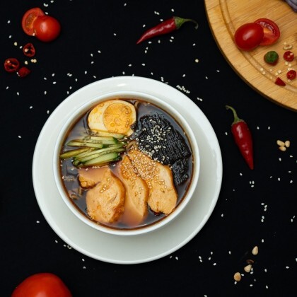 Рамен с курицей