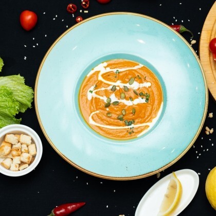 Крем суп тыква