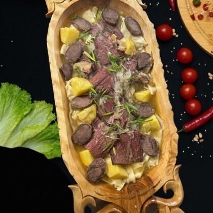 Бешпармак из конины