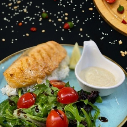 Стейк из семги