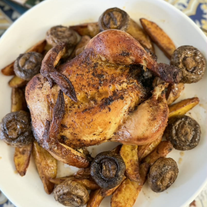 Курица по домашнему