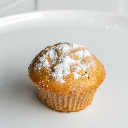 Christmas Mango Protein Muffin (GF, LF, SF)