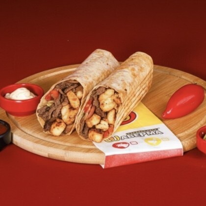 Большой донер: ассорти