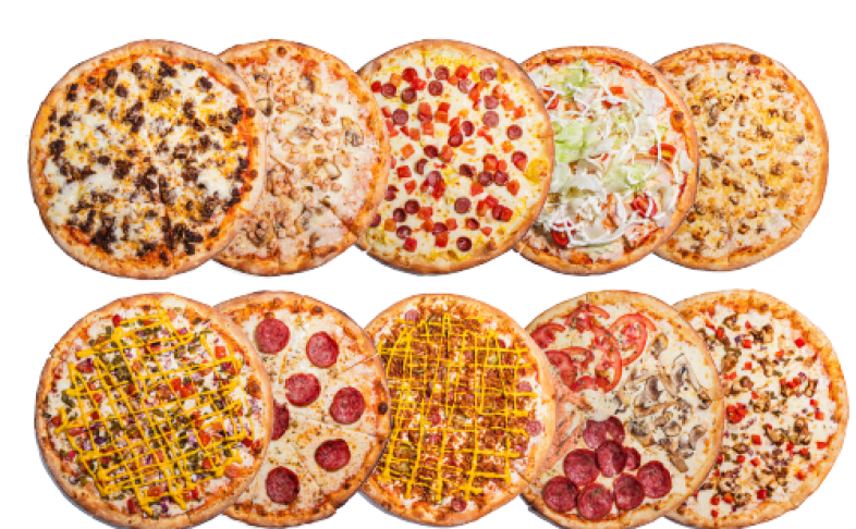 Комбо 10 пицц