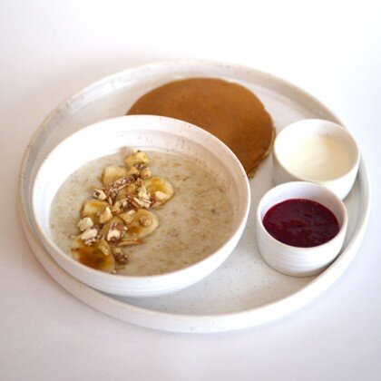 Каша Овсяная на Коровьем Молоке