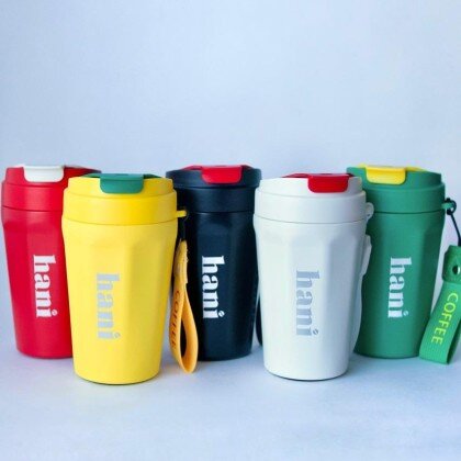 Термокружка 400 мл Хани + кофе в подарок!