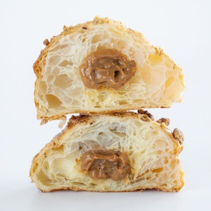 Круассан со Сгущенкой и Грецким Орехом