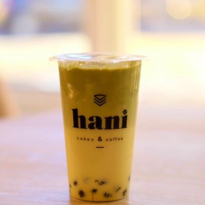 Bubble Tea Green Mango
