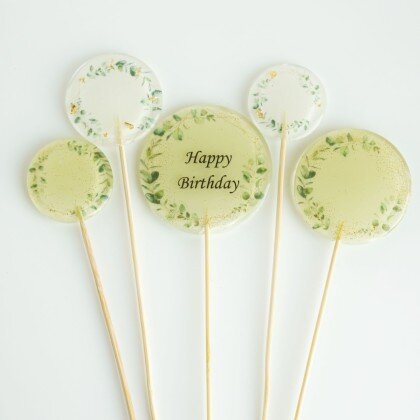 Набор леденцов "Happy Birthday" для оформления