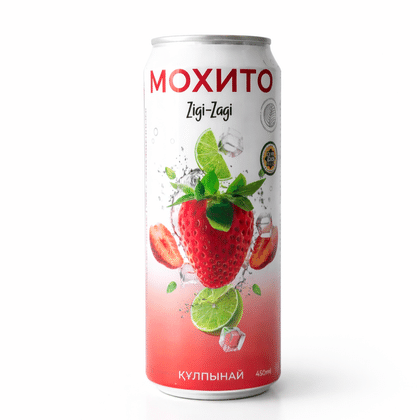 Напиток Zigi-Zagi "Клубника Мохито"