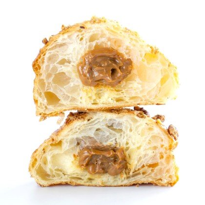Круассан со Сгущенкой и Грецким Орехом