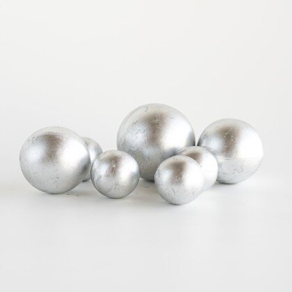 "Шары серебро" для оформления