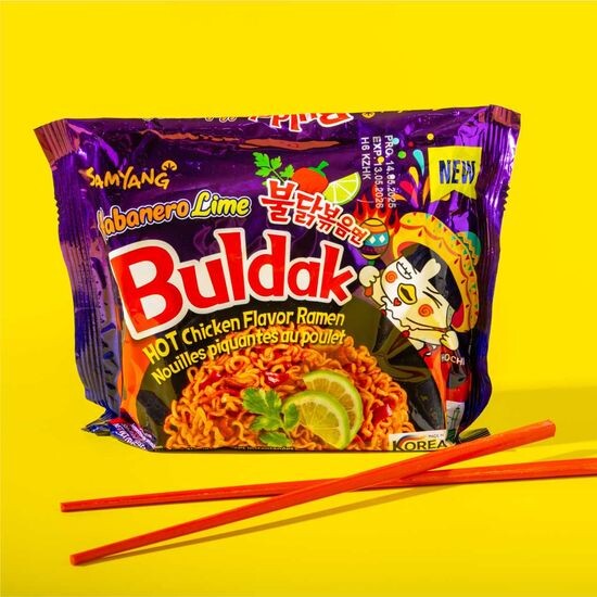 Buldak Habanero 135гр пачка