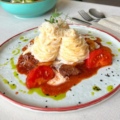 Спагетти Mont Blank