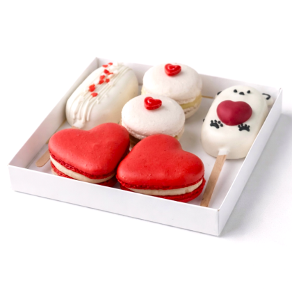 Набор эскимо + макаронс "LOVE"