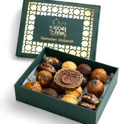 Бокс прямоугольный деревянный "Рамадан"